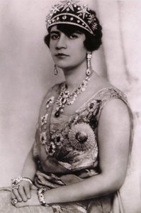 Portræt af dronning Soraya Tarzi af Afghanistan, ca. 1928